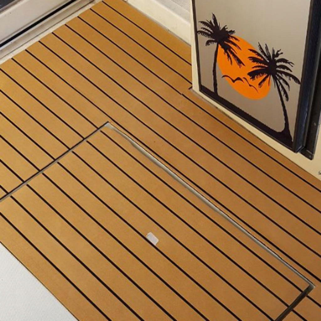 Self Adhesive Marine Boat Yacht Flooring EVA Foam Length 14 cm
