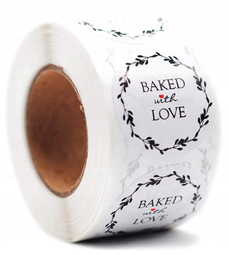 Self Adhesive Stickers 25mm 500pcs 2,5 Roll Label Manufacturer code NNK13