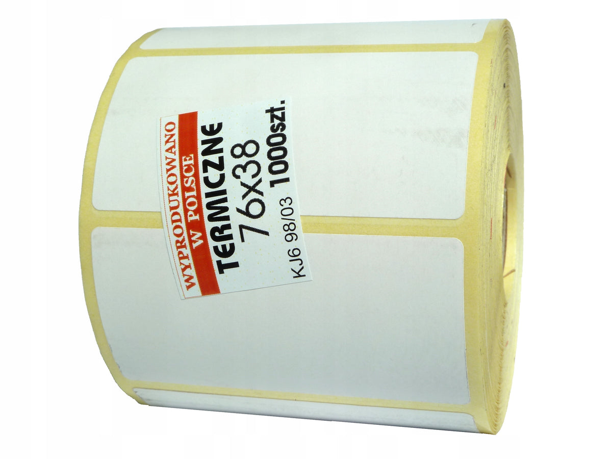 Self-Adhesive Thermal Labels 76x38 for ZEBRA FV