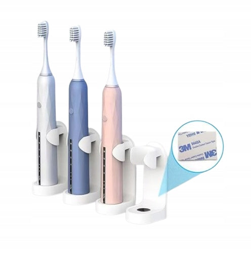 Self Adhesive Wall Mount for Electric Toothbrush White Dominant color not applicable