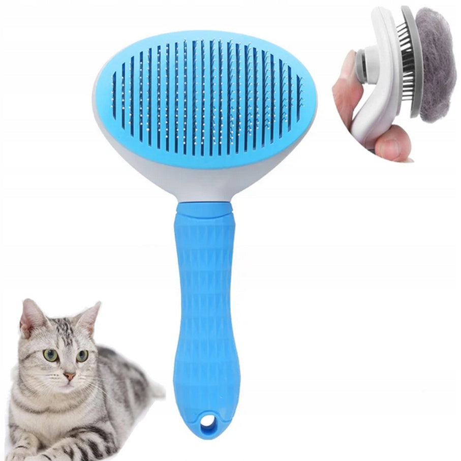 Self-Cleaning Brush for Rabbit Cat Dog Hair Massager Brand no brand