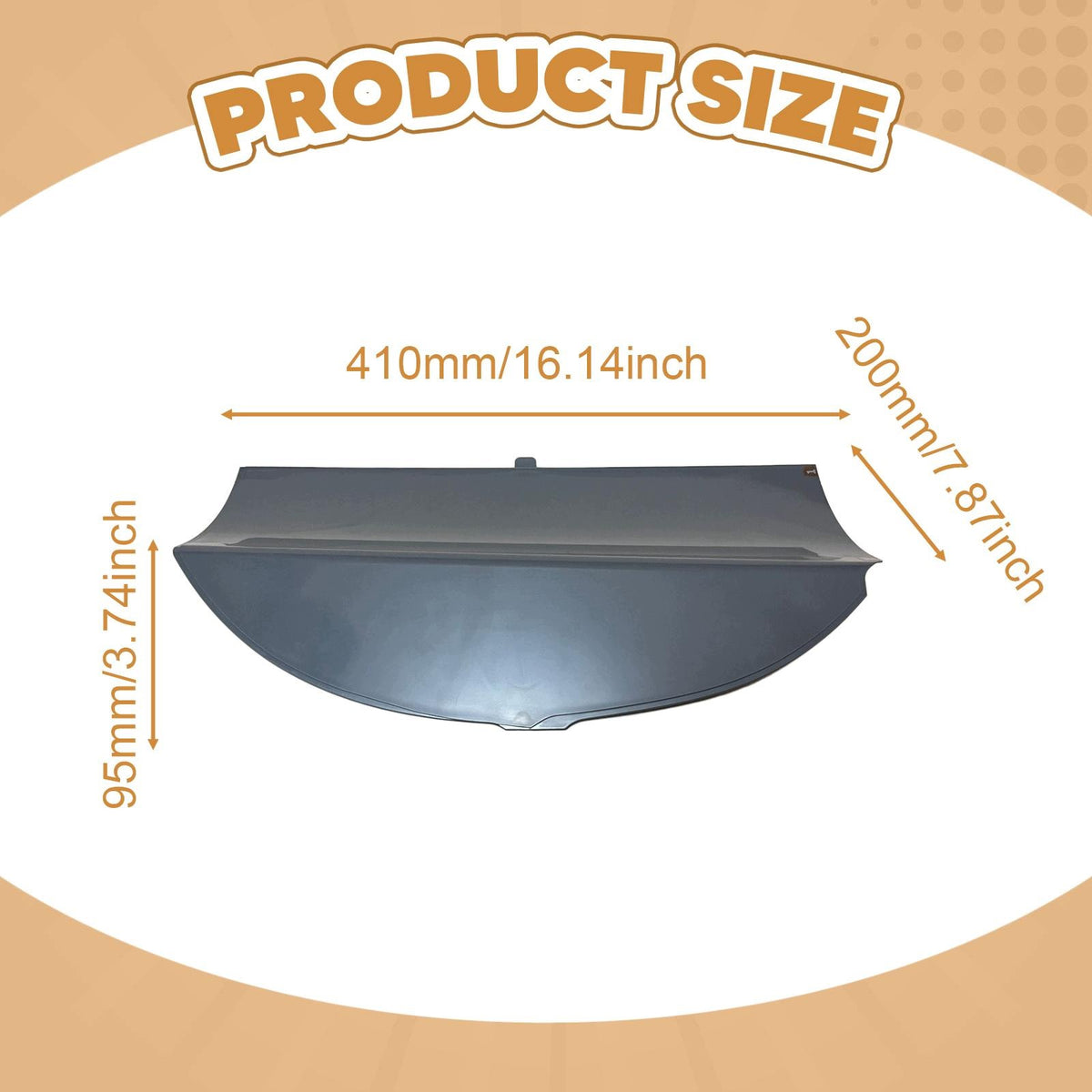 Self Cleaning Cat Litter Box Baffle Splash Board Easy to Install Smart Cat Packaging status original