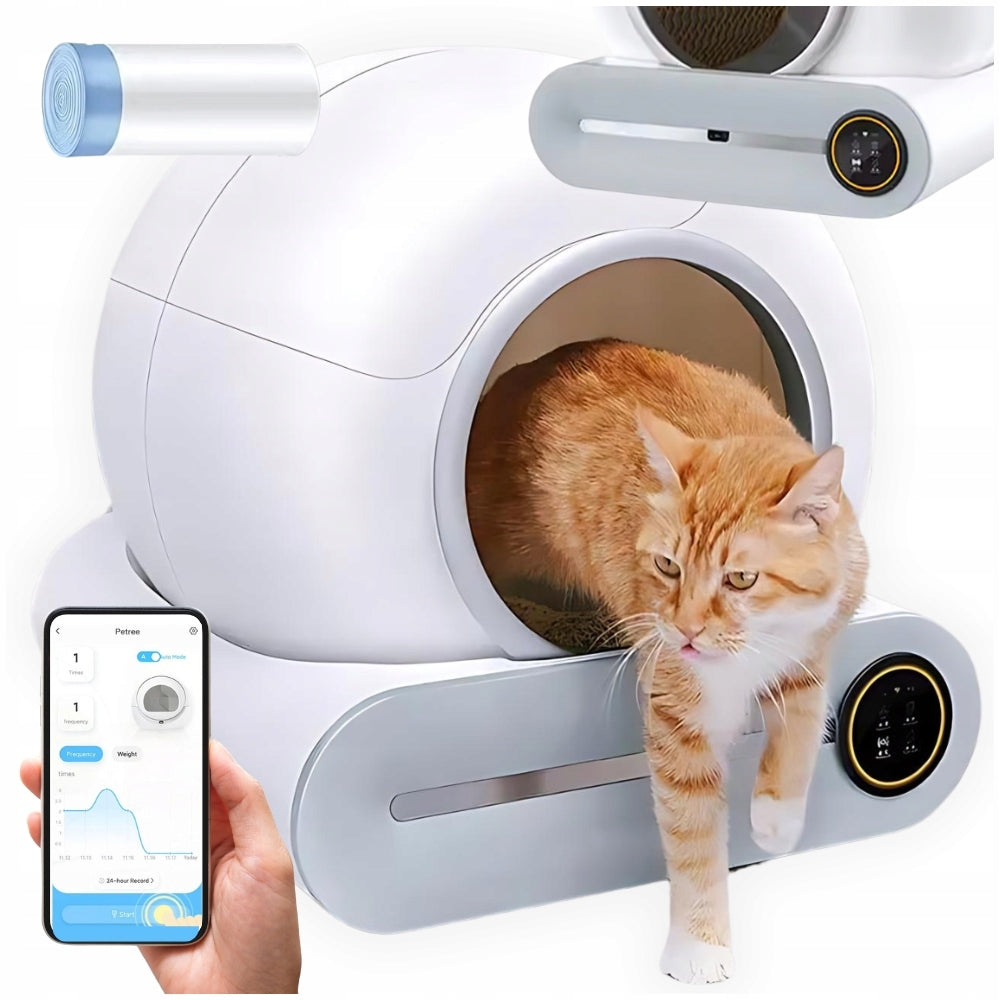 Self-Cleaning Cuvette Automatic Cat Smart with App