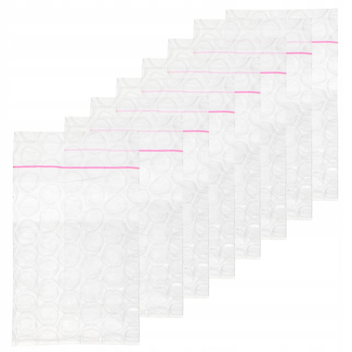 Self-Seal Clear Bubble Mailer with Durable Pe Padding for Secure Packaging Width 20 cm