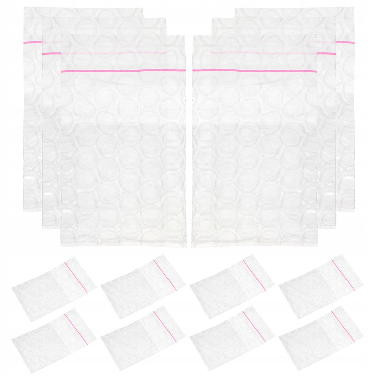 Self-Seal Clear Bubble Mailer with Durable Pe Padding for Secure Packaging