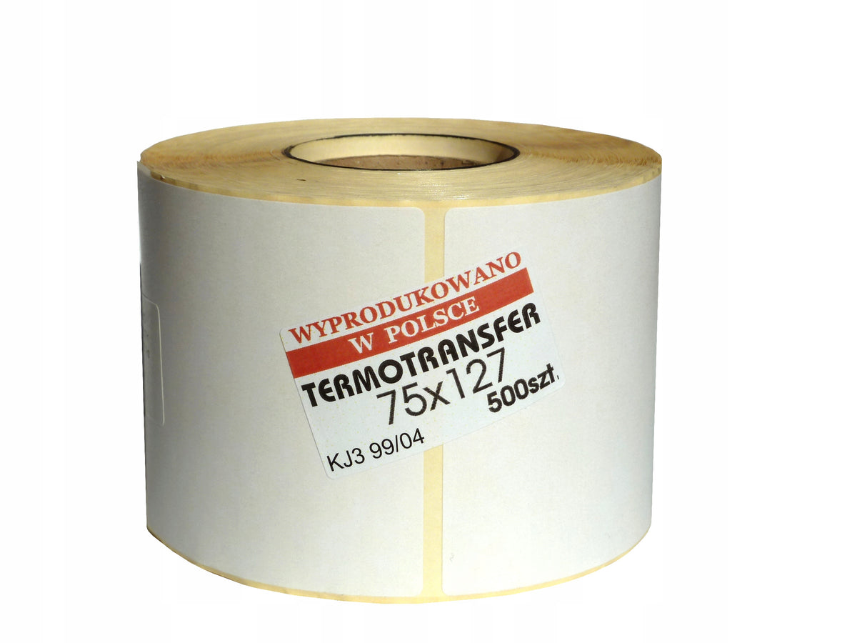 Self-adhesive Thermal Transfer Labels 75x127 FV