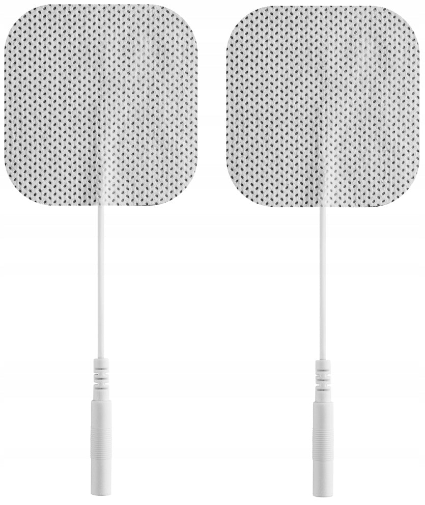 Self-adhesive gel electrodes for TENS EMS MASS Electrostimulator 2 pieces