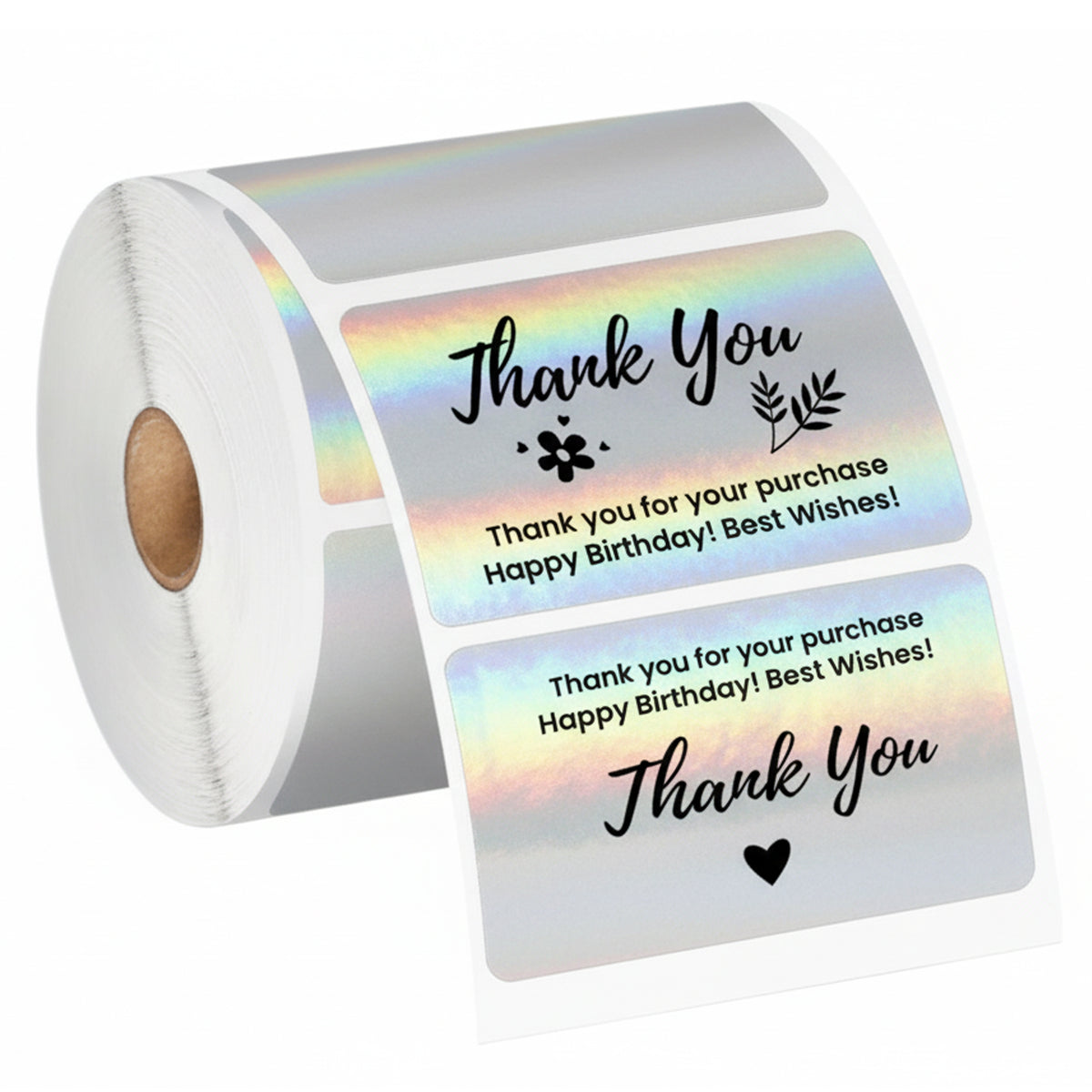 Self-adhesive labels 70x80mm silver glossy Phomemo M122 M220 M221