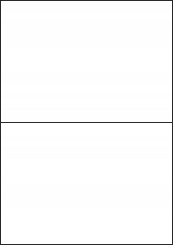 Self-adhesive labels GLOSS A4 210x148mm 10 sheets