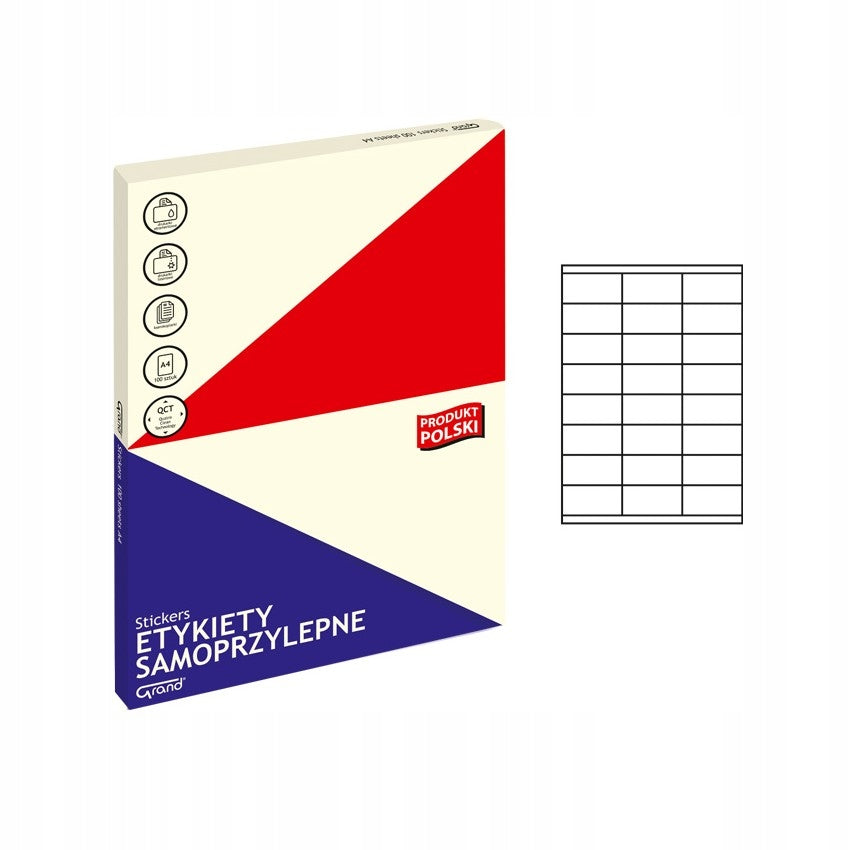Self-adhesive labels GRAND - 012 70x35 mm