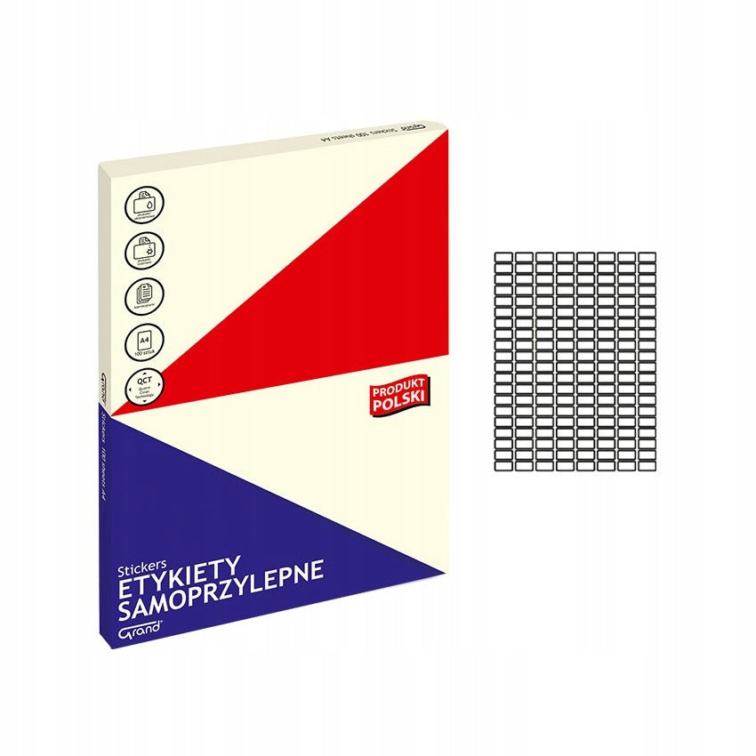 Self-adhesive labels GRAND - 034 22x12 mm