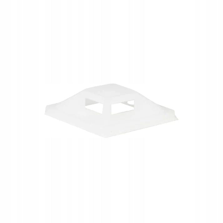 Self-adhesive pads for Lanview bands, 25mm x 25mm, 50 pcs, white, LVT