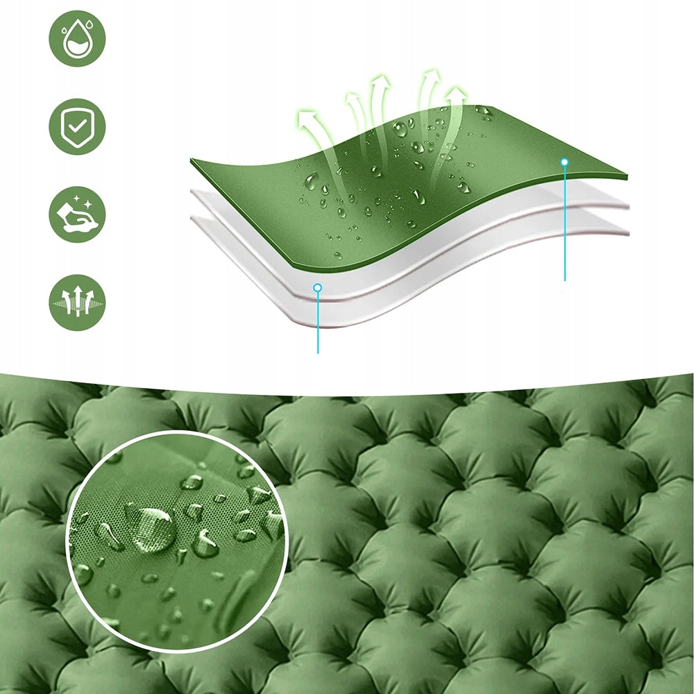Self-inflating camping mattress for 2 people Manufacturer code JJJG11