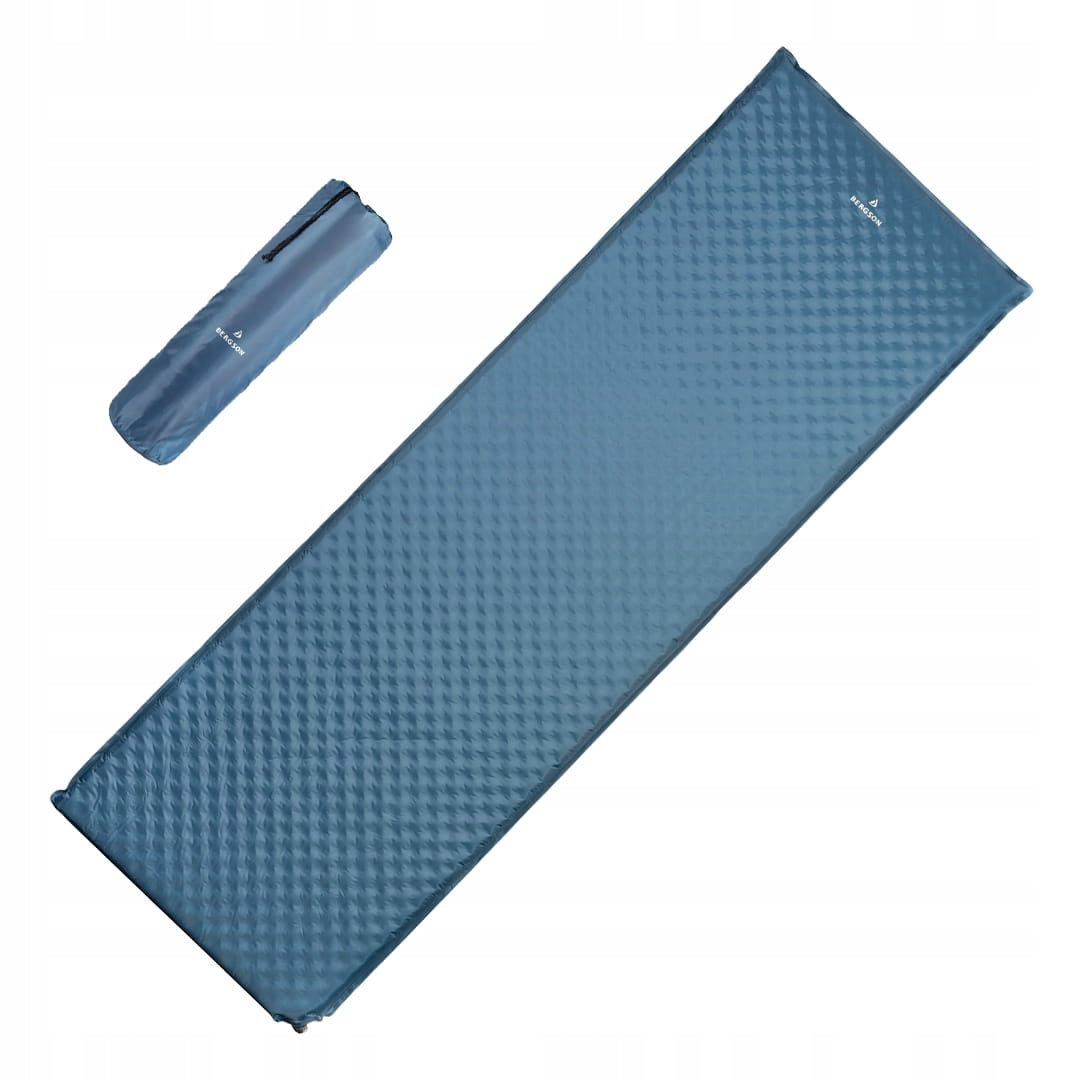 Self-inflating mat Karimata Bergson SLEEPWELL IV Navy 190x61x5 cm 1,88 kg