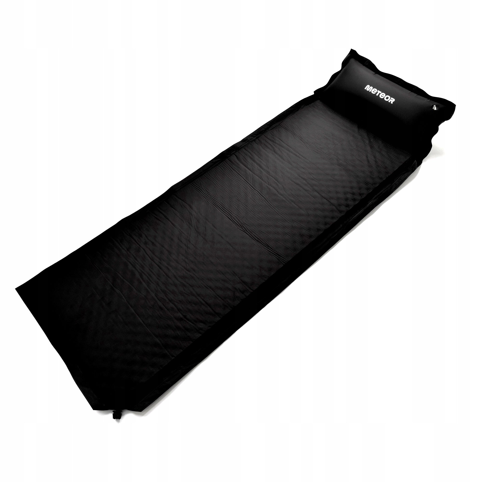 Self-inflating mat Meteor 200×66×3,8 cm black