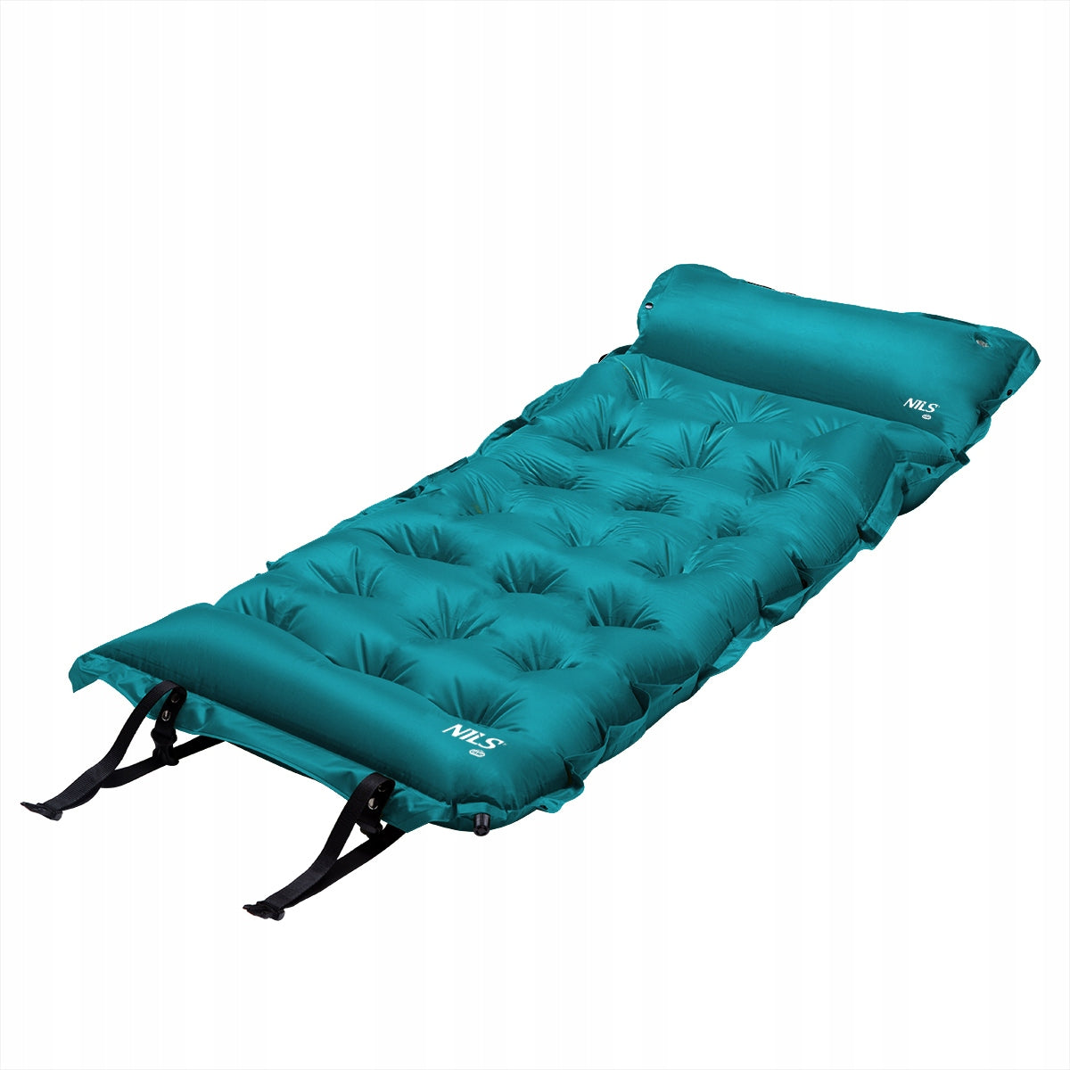 Self-inflating mattress for tourist tent with pillow Nils Camp