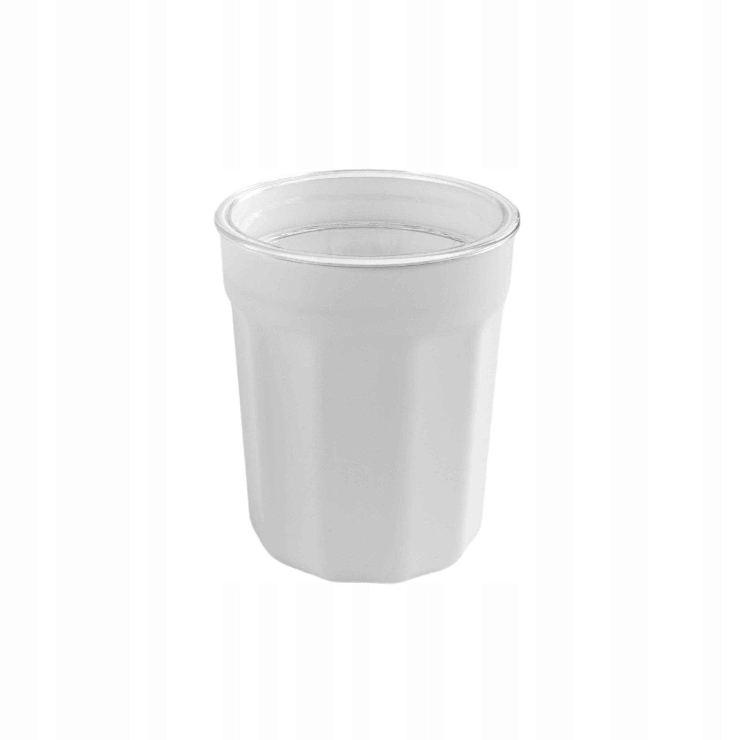 Self-irrigating pot LIVIA 10 WHITE cover cartridge and irrigation wick Brand GREENDIS