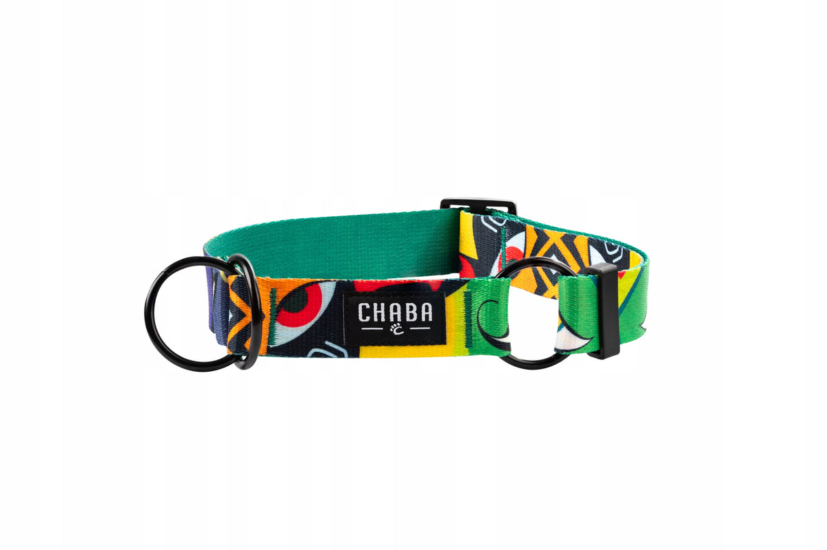 Semi-Clamp Collar Chaba for Big Dog Adjustable 36-60CM Wide 3CM