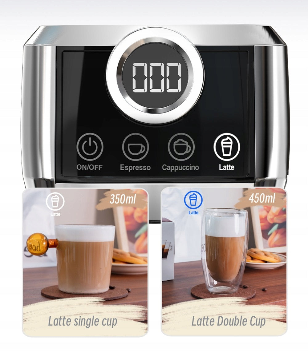 Semi-automatic 3-in-1 coffee machine HiBREW H13A 20Bar 1.3L EAN (GTIN) 6975702150619