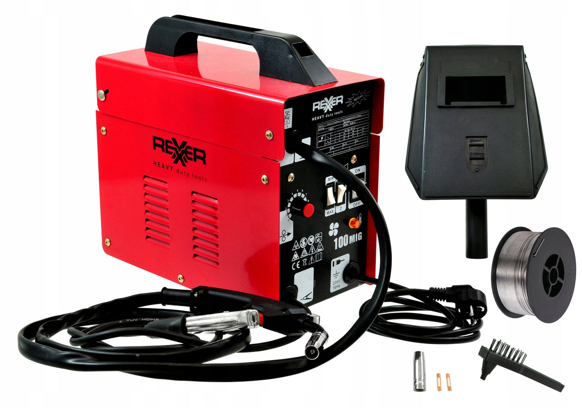Semi-automatic MIG/MAG gas-free welder 100A Migomat 3.2Kwa 230V