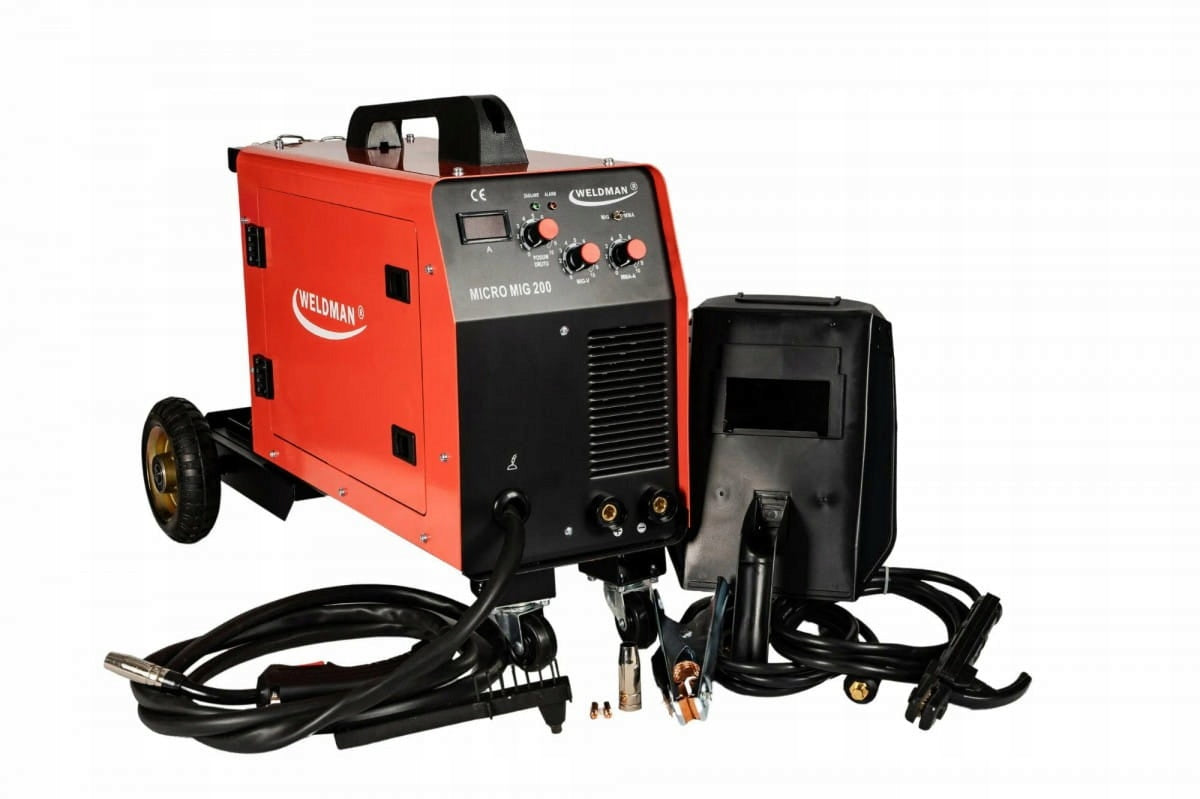 Semi-automatic MIG/MAG welding machine, MMA Weldman 20-200 A 230 V Manufacturer code 103105