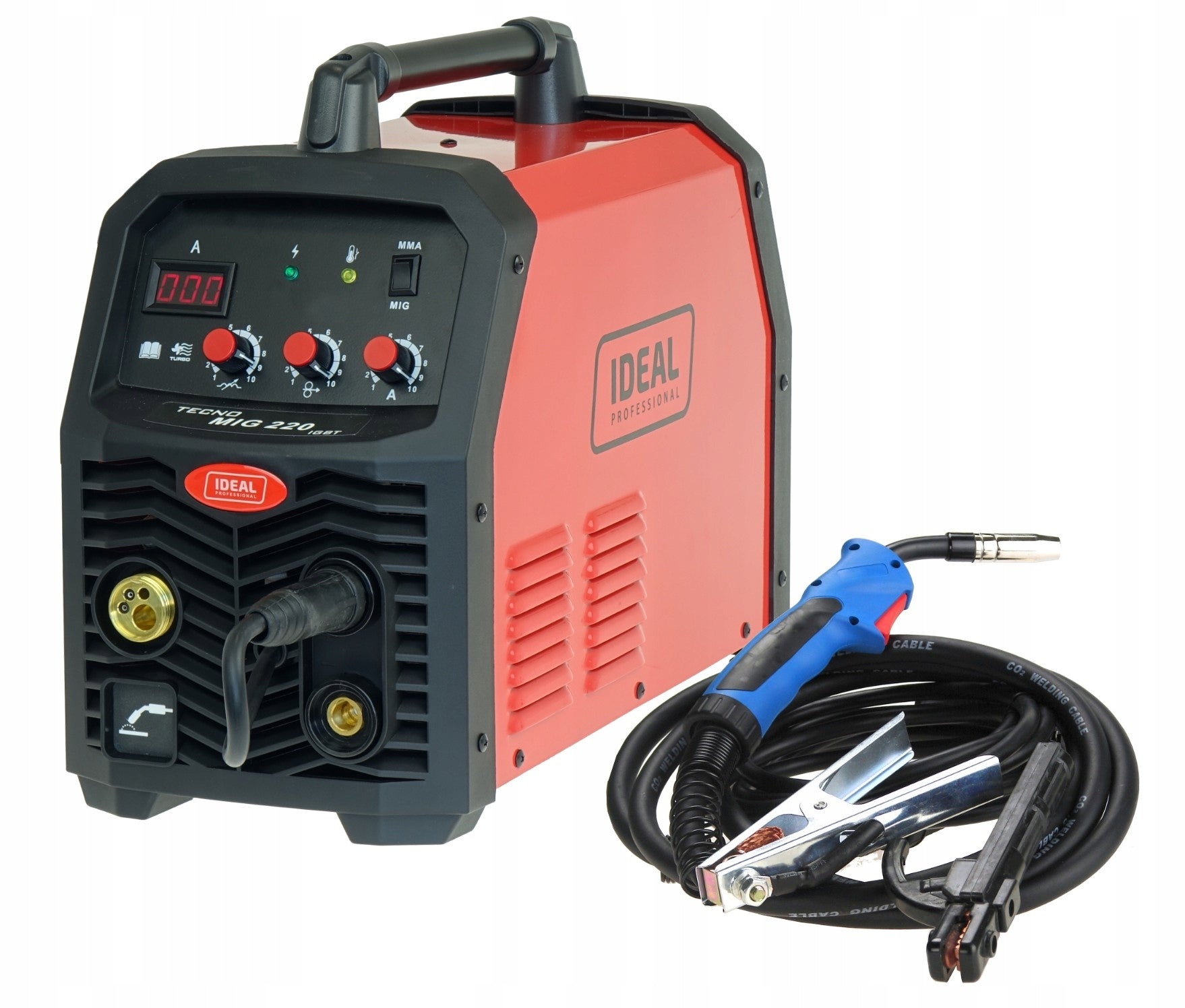 Semi-automatic welder MIGOMAT IDEAL TECNOMIG 220 MMA Tecno MIG Packaging status original
