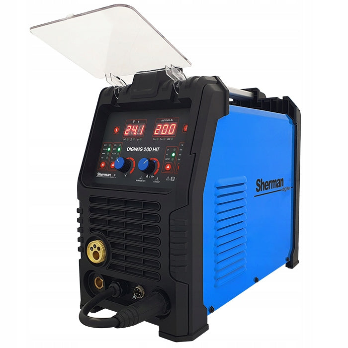 Semi-automatic welder Migomat Sherman DIGIMIG 200 HIT synergy Set Packaging status original