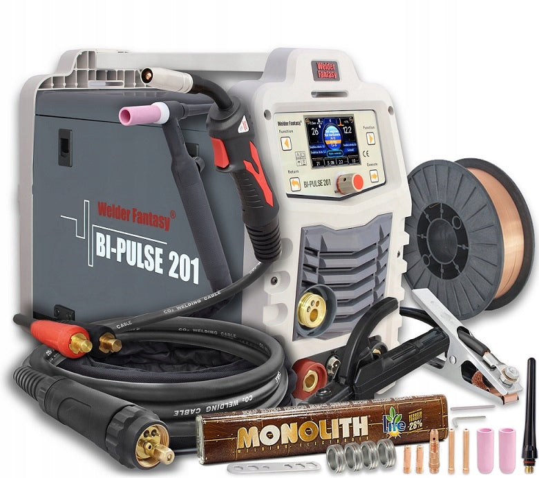 Semi-automatic welding machine BI-PULSE 201 wire electrode