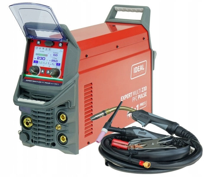 Semi-automatic welding machine Badek EXPERT MULTI 230 PFC PULSE 4in1 Pro5 Brand IDEAL