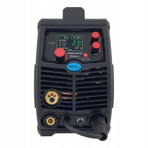 Semi-automatic welding machine DIGIMIG 220 LCD Sherman Brand Sherman