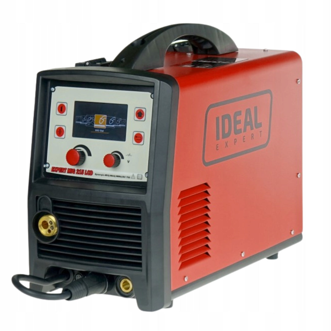Semi-automatic welding machine EXPERT MIG 215 LCD MIG/MMA/TIG SYNERGIC ALU Manufacturer code EXMIG215LCD