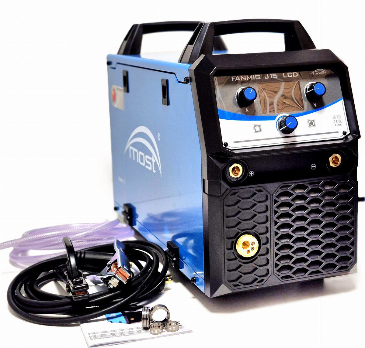 Semi-automatic welding machine FANMIG J15 LCD MOST MIG/MAG MMA TIG method