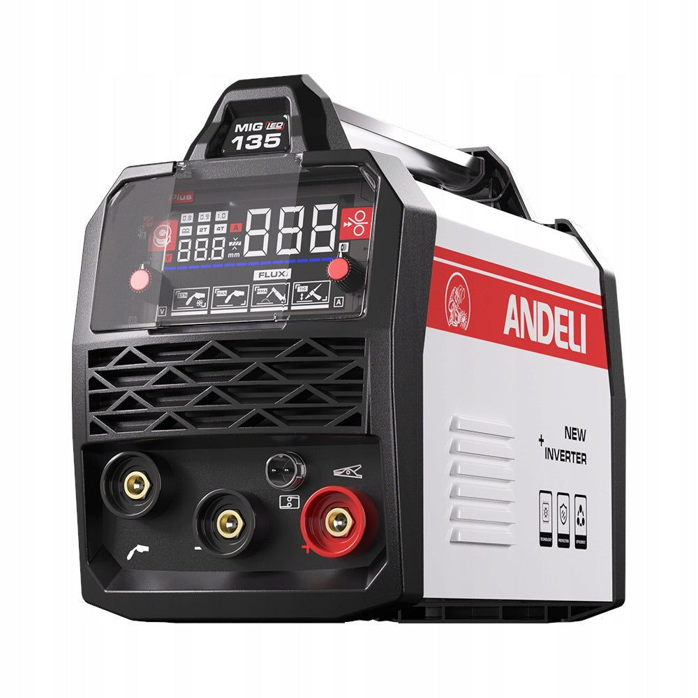 Semi-automatic welding machine MIG/MAG, MMA, TIG Andeli 20-135 A 230 V Manufacturer code 69367027