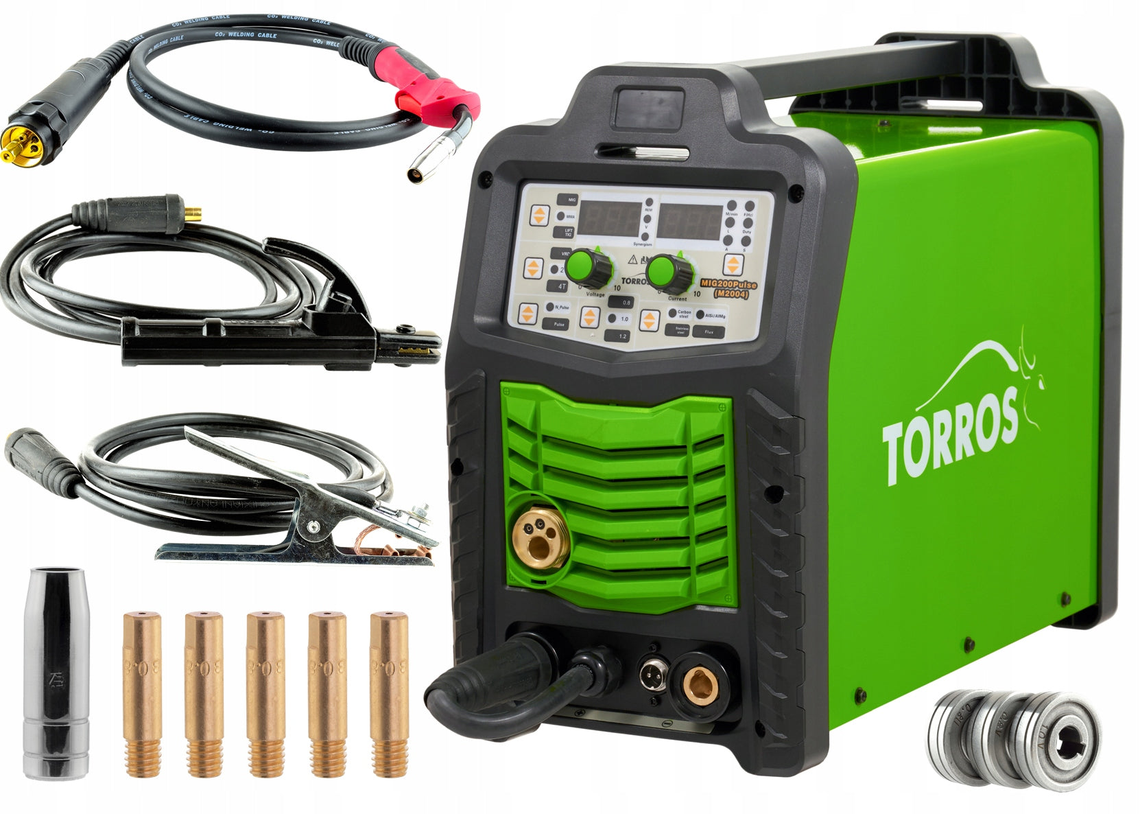 Semi-automatic welding machine MIG/MAG, MMA, TIG Torros 40-200 A M2004 set 1