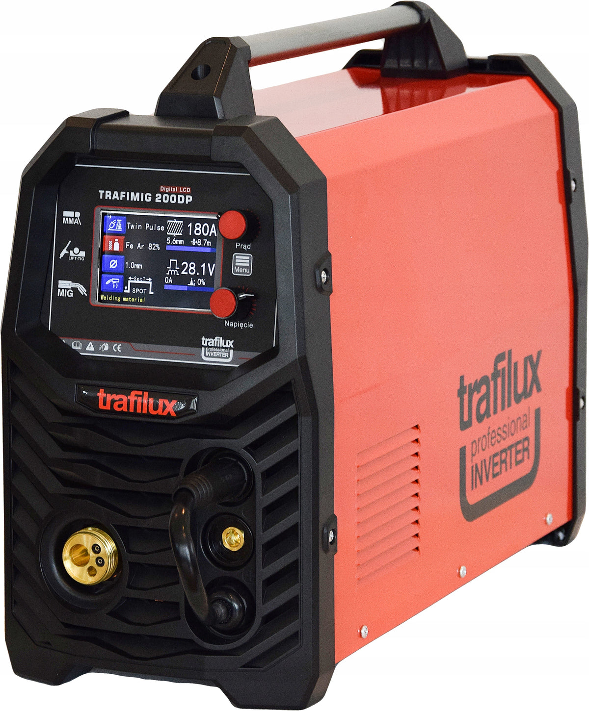 Semi-automatic welding machine MIG/MAG, MMA, TIG Trafilux 20-200 A 230 V