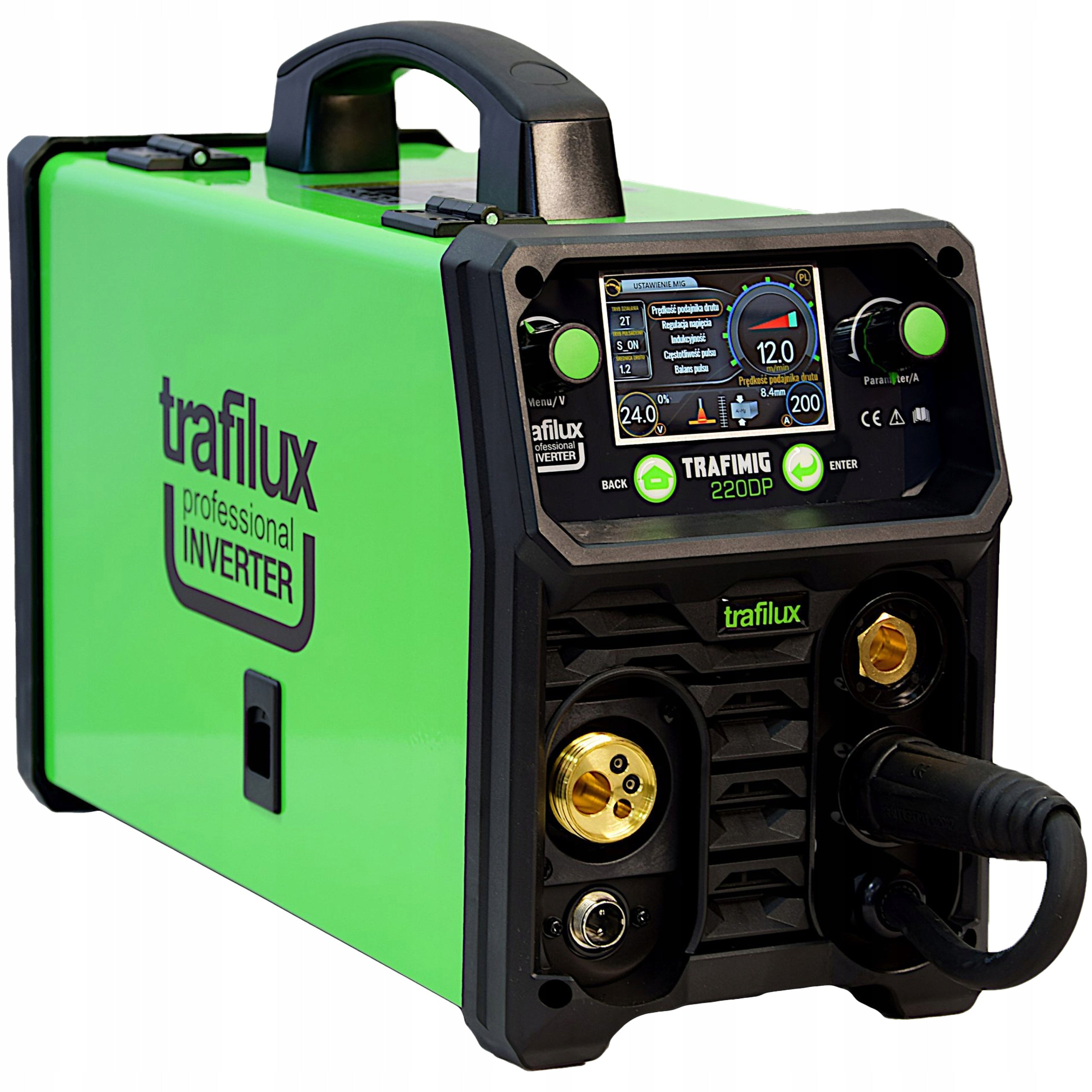 Semi-automatic welding machine MIG/MAG, MMA, TIG Trafilux 25-200 A 230 V