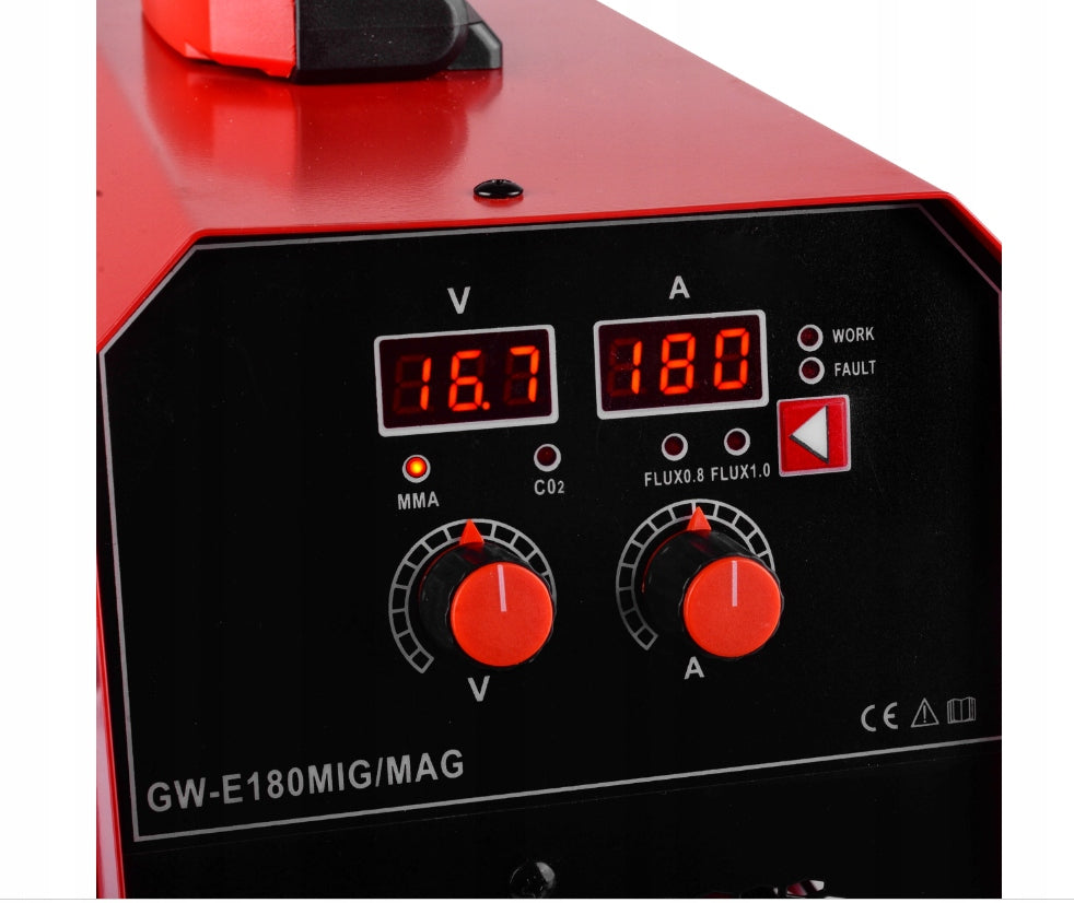 Semi-automatic welding machine MIG/MMA 180A GW-E180MIG/MAG GERMINA Brand Germina