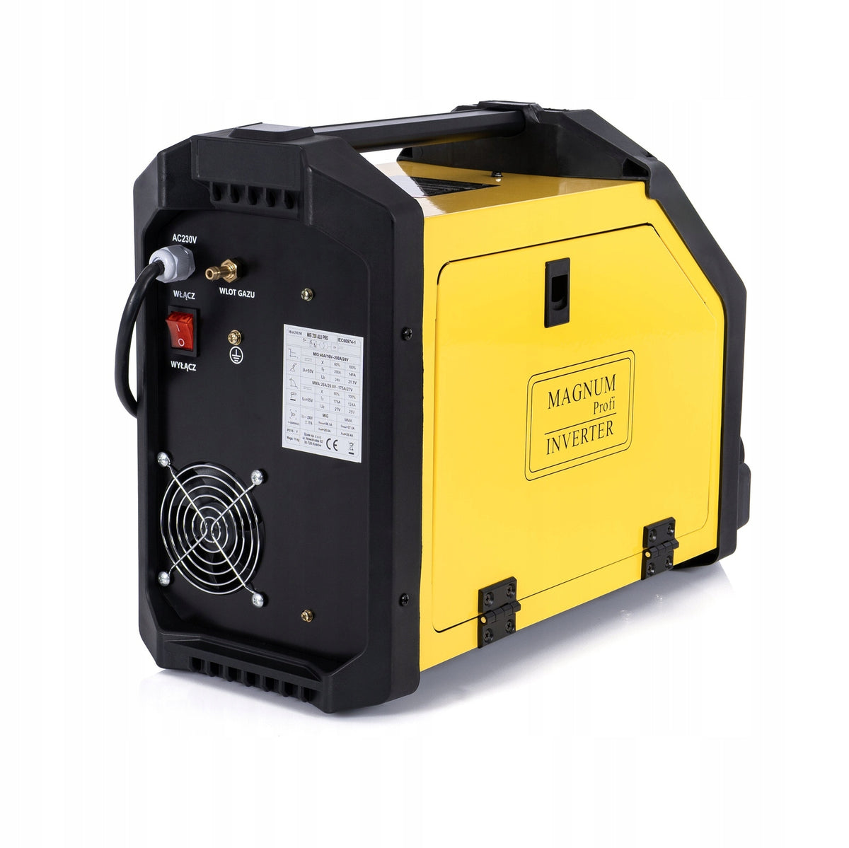 Semi-automatic welding machine Magnum MIG 201 Alu Pro Synergy 200A 60% Migomat Manufacturer code U MI 201ALU PRO