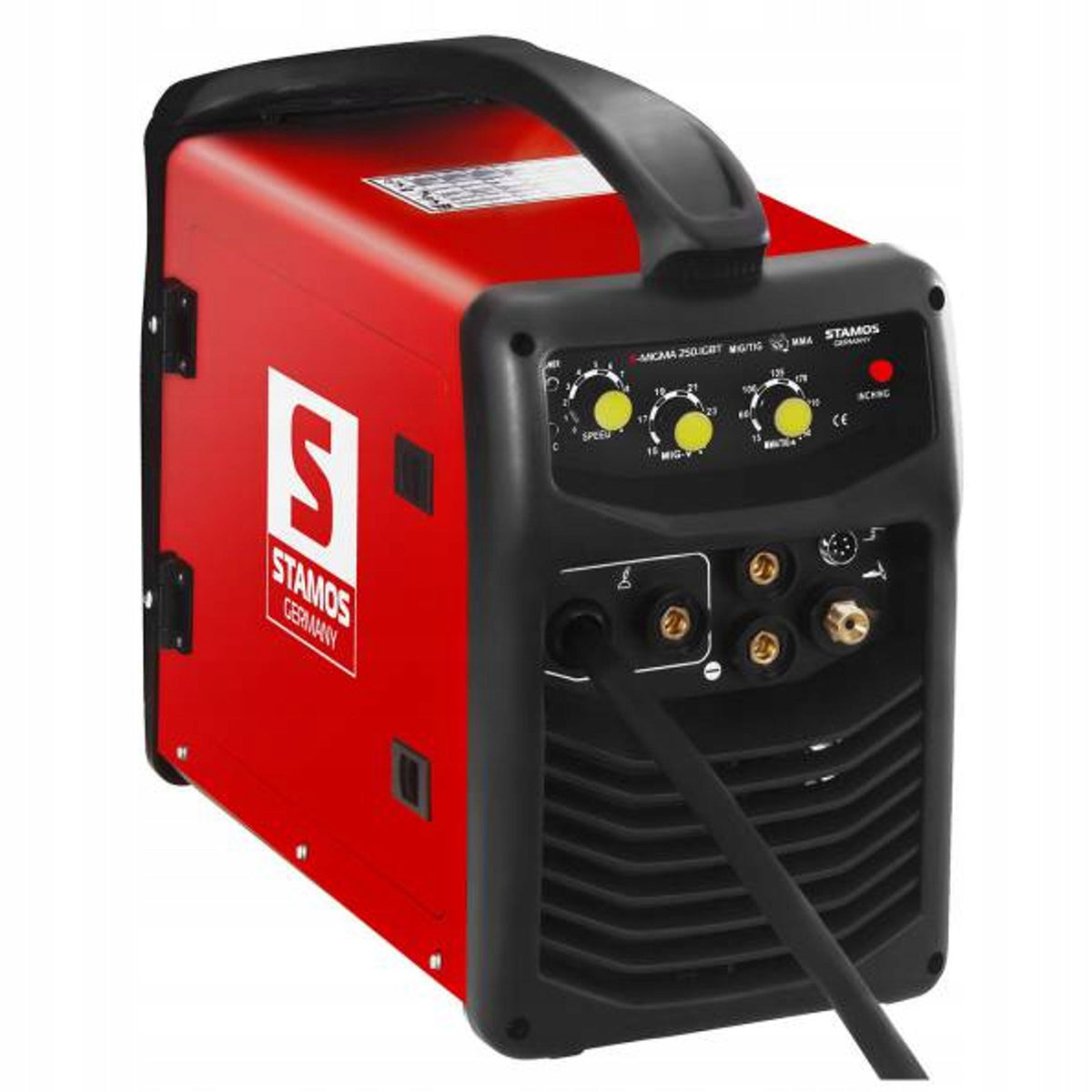 Semi-automatic welding machine TIG MIG/MAG MMA 250A IGBT Stamos Ge Brand Stamos