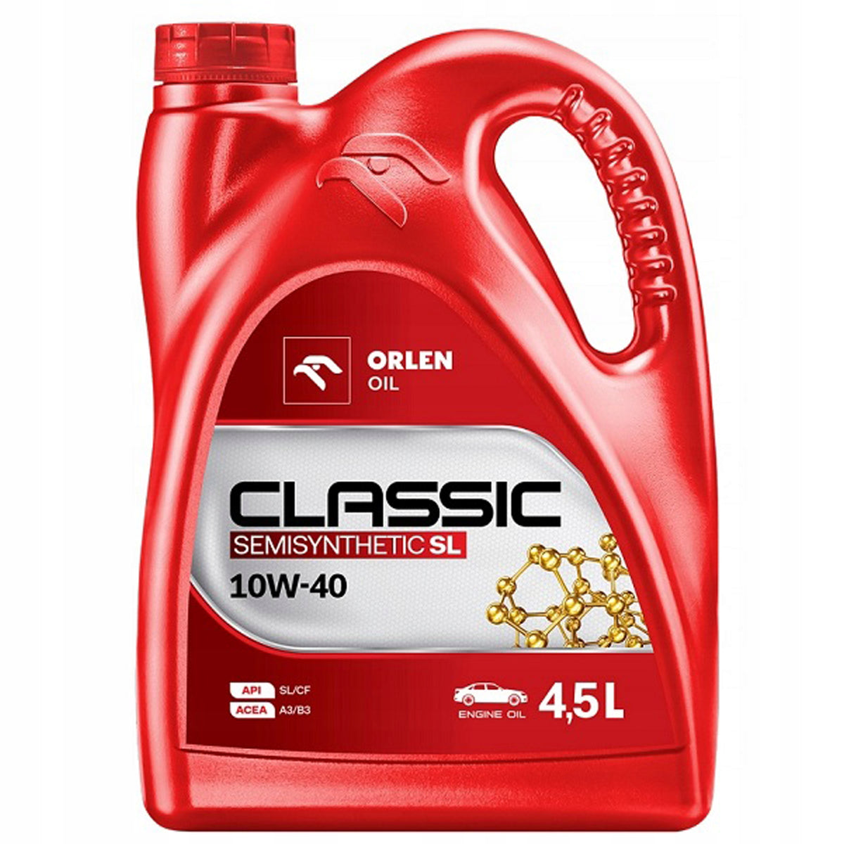 Semi-synthetic oil for ORLEN PLATINUM CLASSIC 10W-40 4,5L engine
