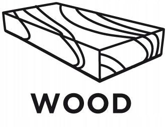 Semicircular disc HCS for wood, 85 mm