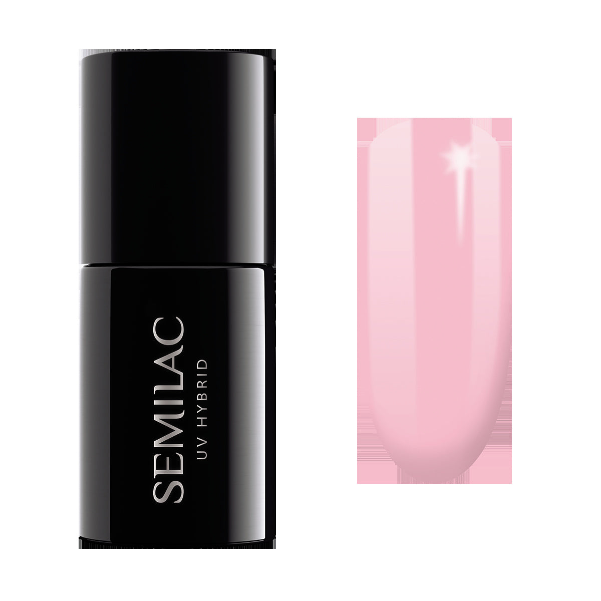 Langanhaltender Hybrid-Nagellack Semilac, 228 All in my Hands Light Pink, 7 ml 