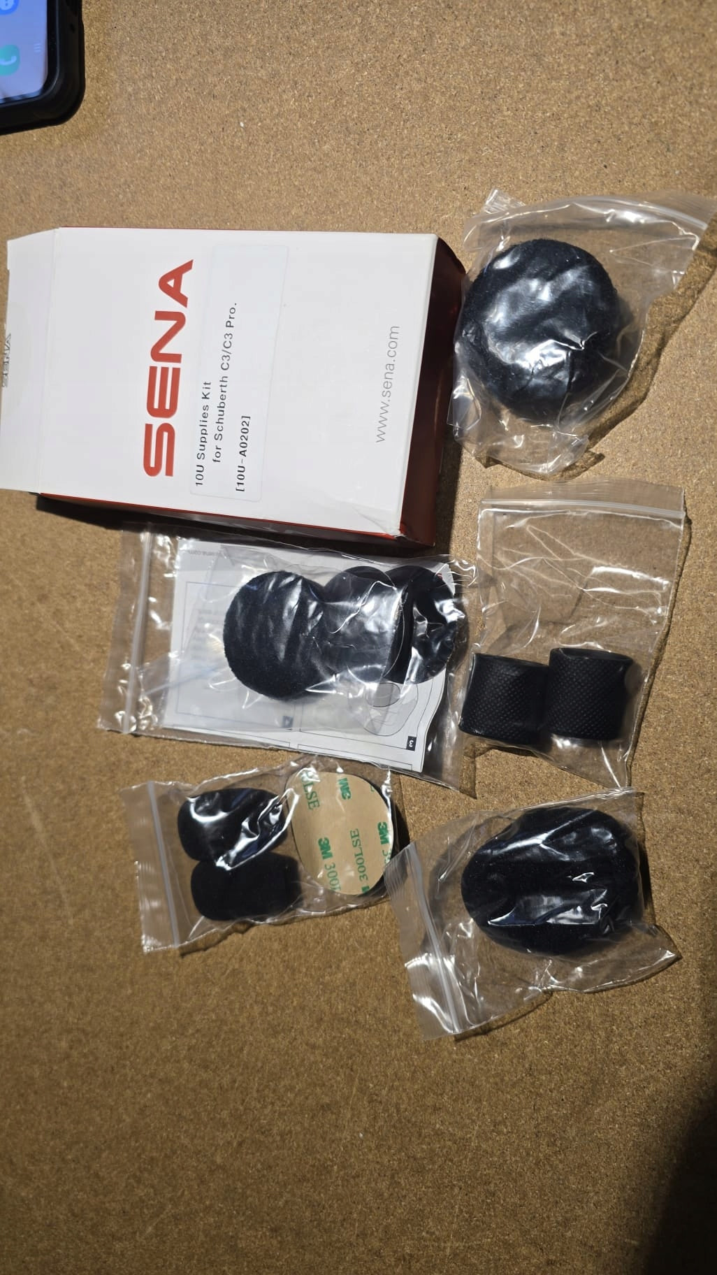 Sena Mounting kit ( Mount ) Intercom 10U-A0202 Manufacturer Sena