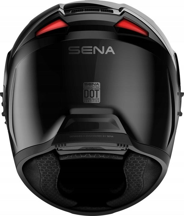 Sena Phantom S 55-56 ECE 22.06 Mesh 3.0 Pinlock 120 LED Helmet Packaging status original