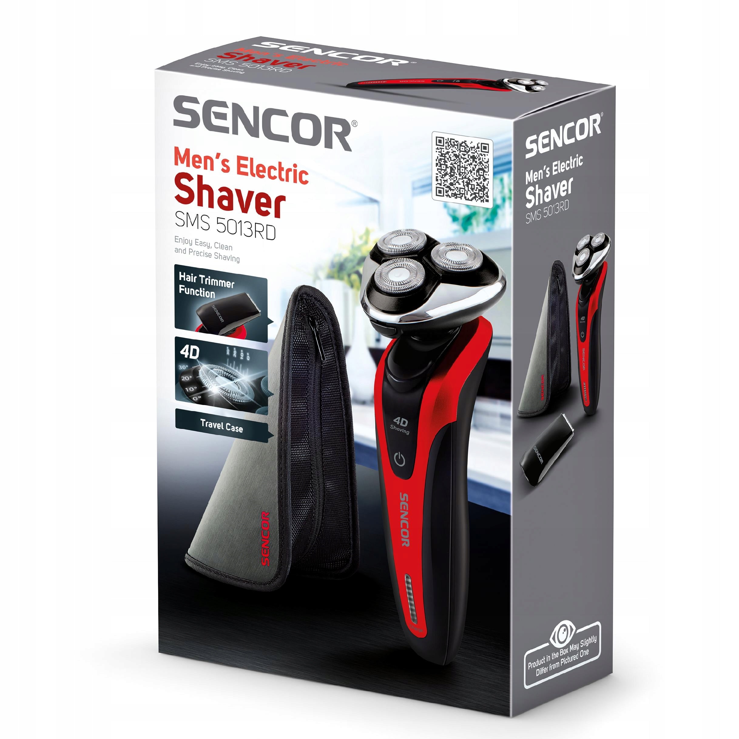 Sencor SMS 5013RD Wireless Shaver Waterproof 3 Independent Heads Brand no brand