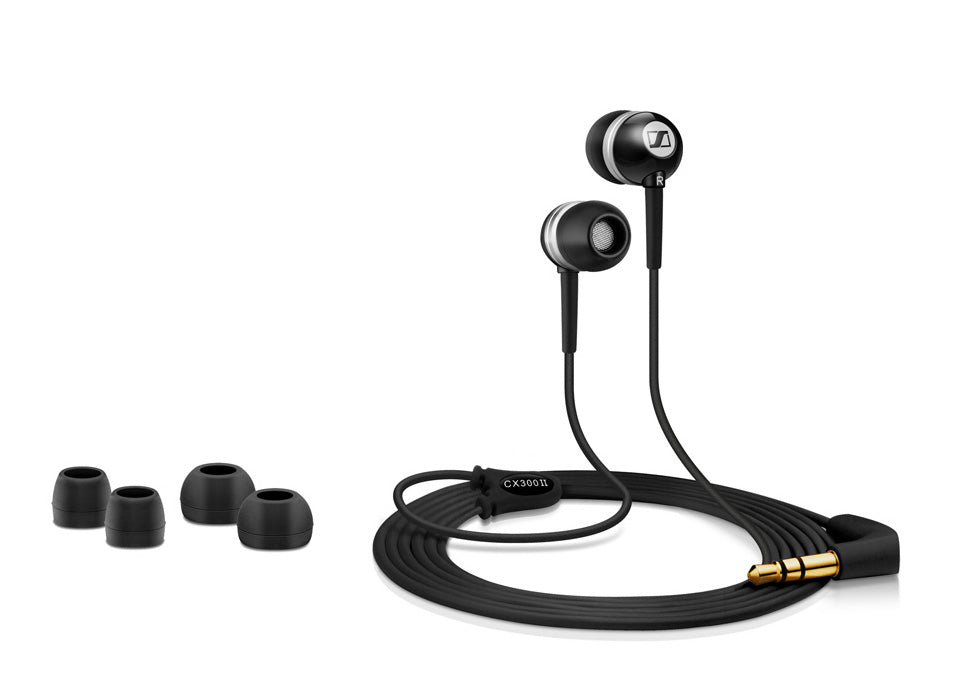 Sennheiser CX 300-II Precision In-Ear Headphones Wired Black Packaging status original