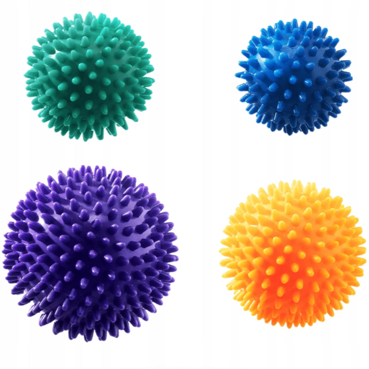 Sensory balls 4 pcs hard with spikes Packaging status original