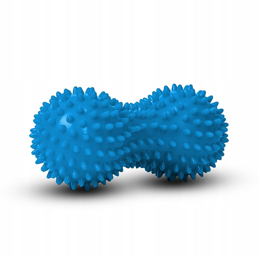 Senzorický míček „oříšek“ Peanut Spiky Ball Line Sport modrý