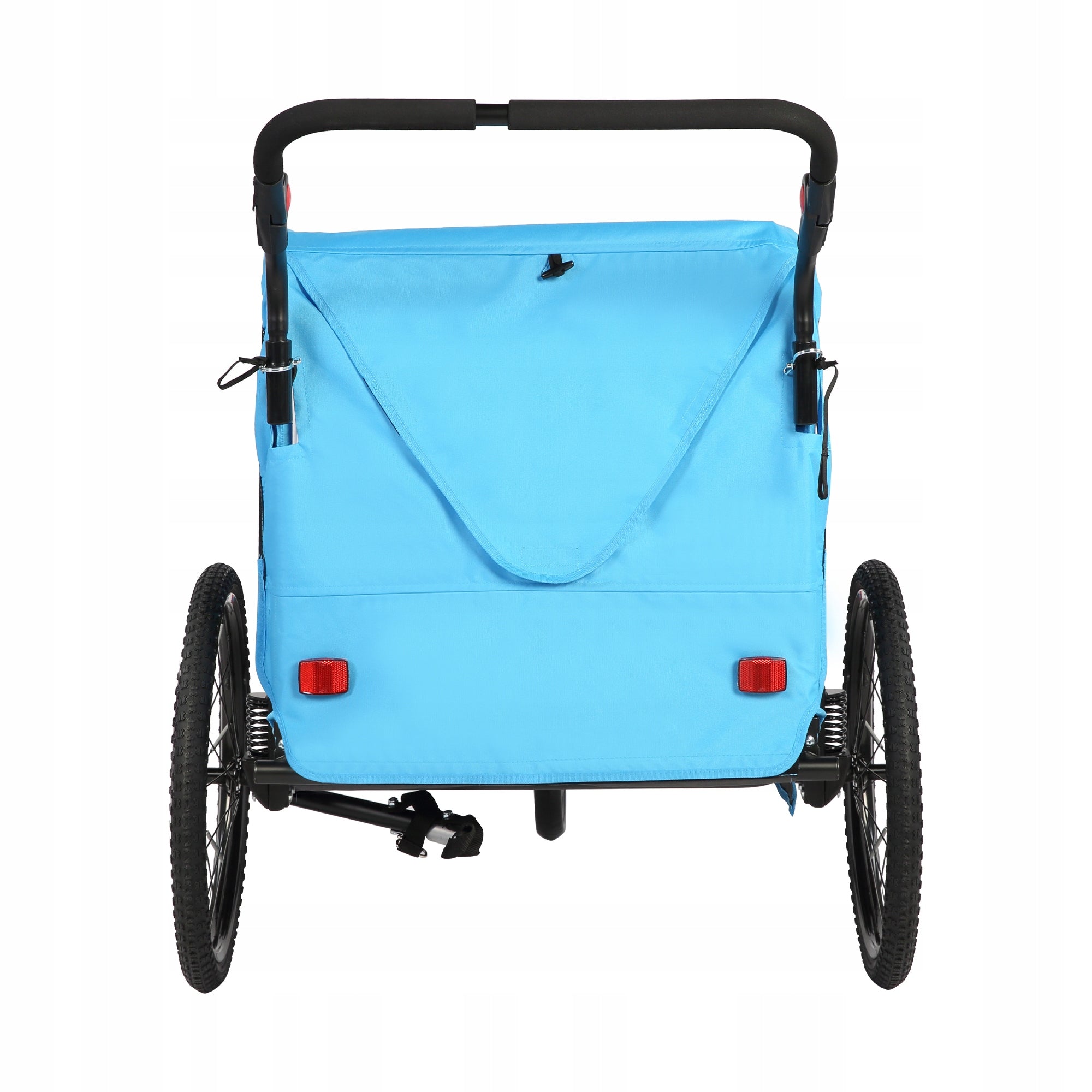 Sepnine Folding Bicycle Trailer forChildren with Shock Absorption and 5-Point For for kids