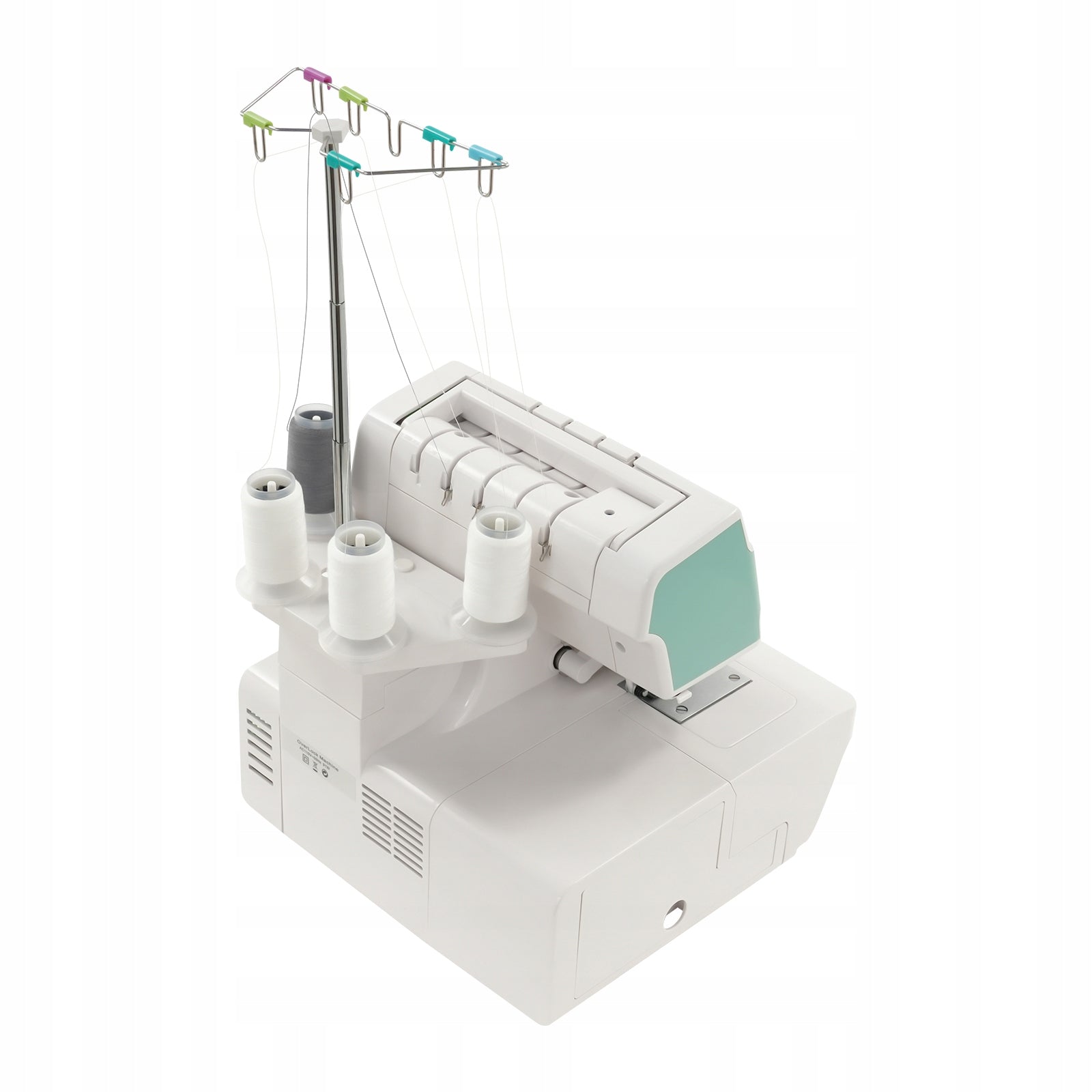 Serger Overlock Machine with 2/3/4 Thread Capability, Adjustable Feed Packaging status original